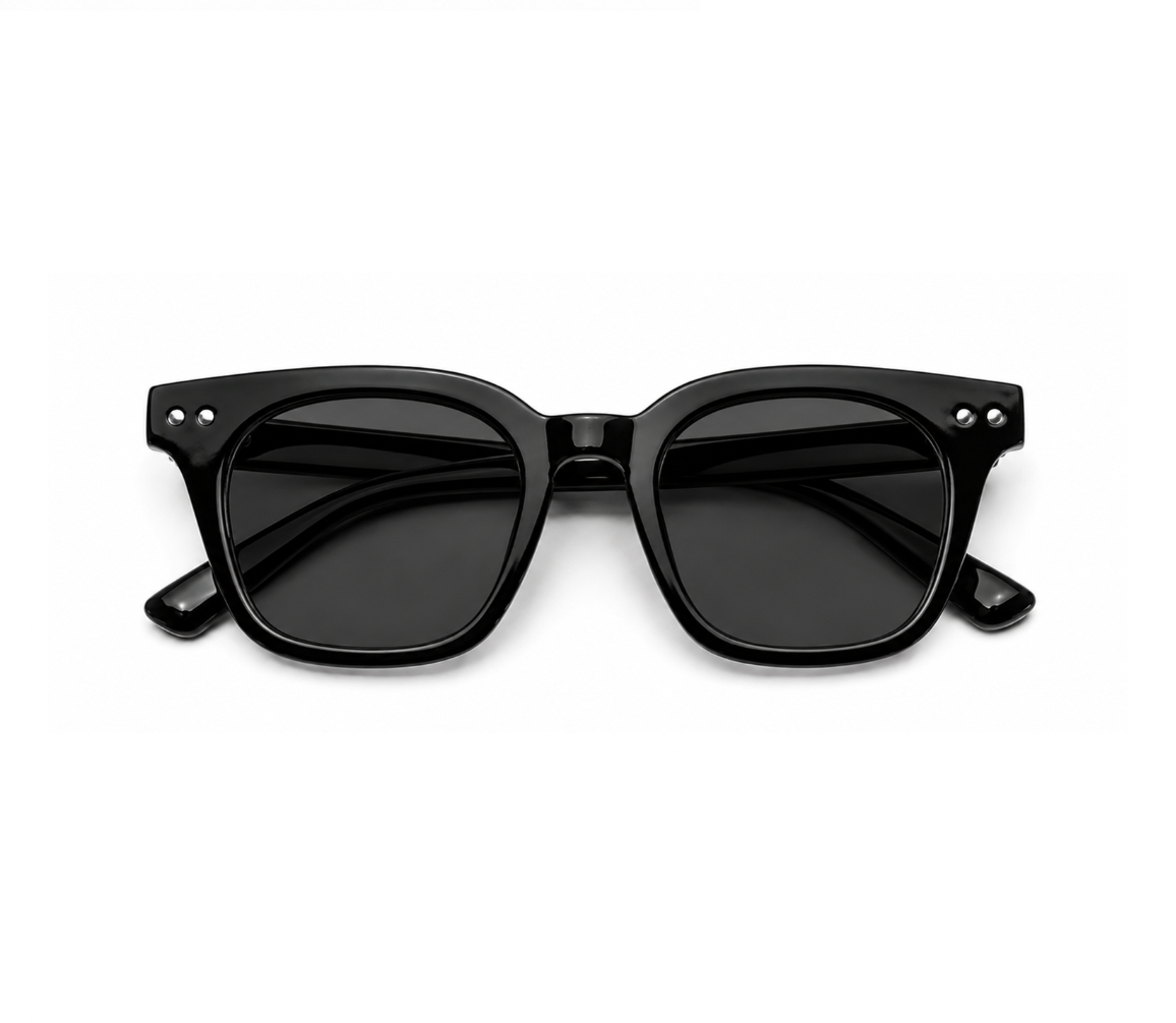 Black Edge Polarized Sunglasses